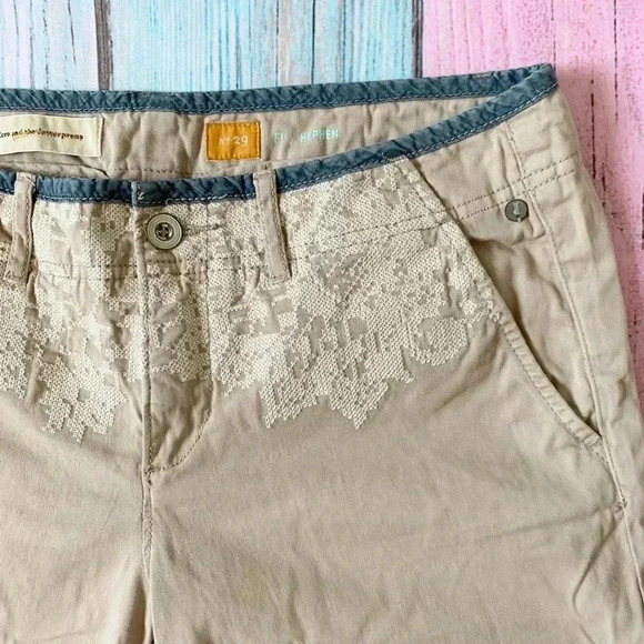 Anthropologie Pilcro low rise khaki pants - Picture 9 of 9